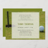 Golf — Uitnodiging tot pensionering (Voorkant / Achterkant)