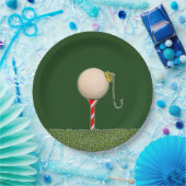 Golf Vakantie Party Papieren Bordje (Feest)