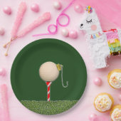Golf Vakantie Party Papieren Bordje (Feest)