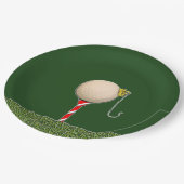 Golf Vakantie Party Papieren Bordje (Gekanteld)