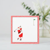 Golf Vakantie Toernooi Uitnodigingen (Staand voorkant)