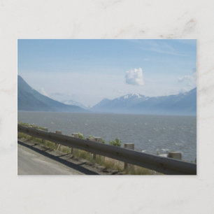 Golf van Alaska foto-briefkaart Briefkaart