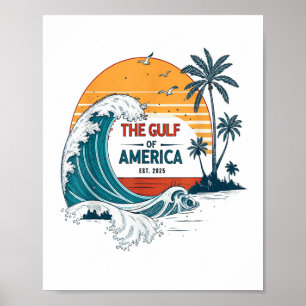 Golf van Amerika 2025 Amerikaanse Golf Shirt Amer Poster