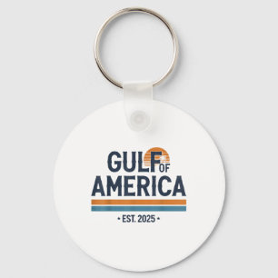 Golf van Amerika 2025  Amerikaanse vlag Sleutelhanger