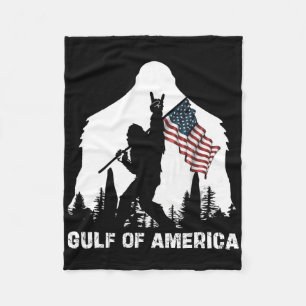 Golf van Amerika 2025 Grappige vlag van de VS Fleece Deken