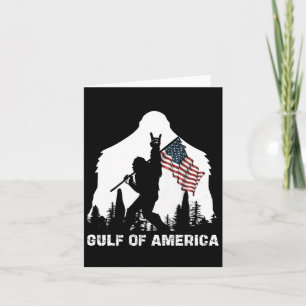 Golf van Amerika 2025 Grappige vlag van de VS Kaart