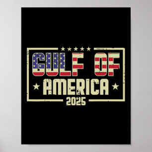 Golf van Amerika 2025 Mannen Vrouwen Kinder Poster