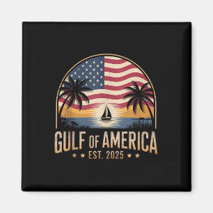 Golf van Amerika 2025  retro Amerikaanse FLA Magneet