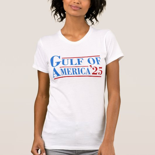 Golf van Amerika 2025 T-shirt (Voorkant)