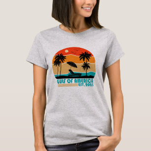 Golf van Amerika Amerikaans patriottisch T-shirt