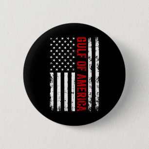 Golf van Amerika EST 2025 Amerikaanse vlag Patriot Ronde Button 5,7 Cm