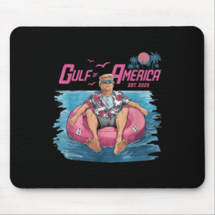 Golf van Amerika Est 2025 Grappig Trump Patriottis Muismat