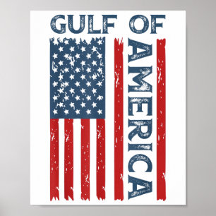 Golf van Amerika EST 2025 Grappige Golf van de VS  Poster