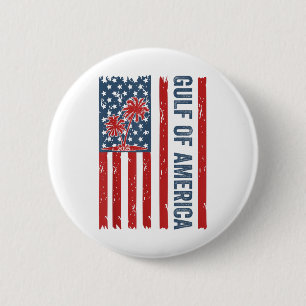 Golf van Amerika EST 2025 Grappige Golf van de VS Ronde Button 5,7 Cm