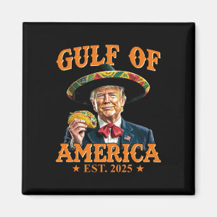  Golf van Amerika EST 2025 Grappige Trump Magneet
