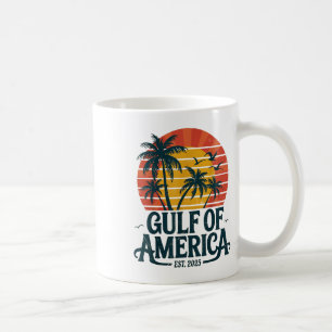 Golf van Amerika EST 2025 Retro Beach Koffiemok