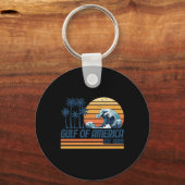 Golf van Amerika EST 2025 Retro  Golf van Sleutelhanger (Voorkant)