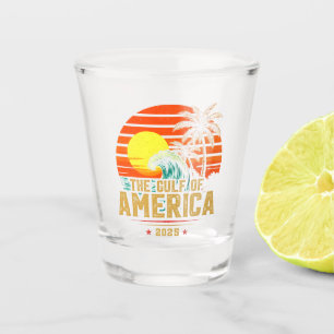Golf van Amerika Est 2025 Retro Vintage Shot Glas