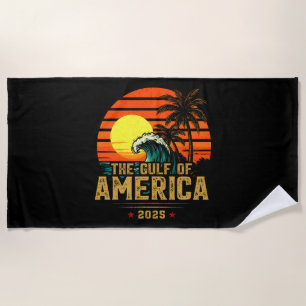 Golf van Amerika Est 2025 Retro Vintage Strandlaken