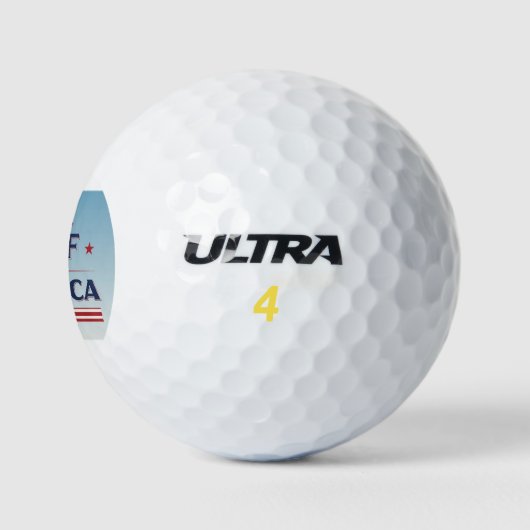 Golf van Amerika golfballen (Logo)