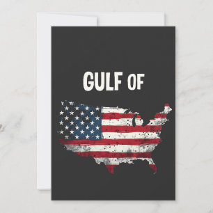 Golf van Amerika Grappig Trump USA Kaart Vlag