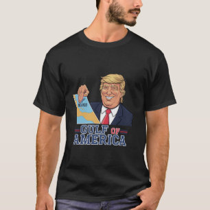 Golf van Amerika Grappige Golf van Mexico 4 juli T-shirt