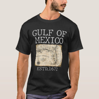 Golf van Amerika Grappige Golf van Mexico Vlag Kaa T-shirt