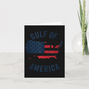 Golf van Amerika Grappige Golf van Mexico Vlag van Kaart