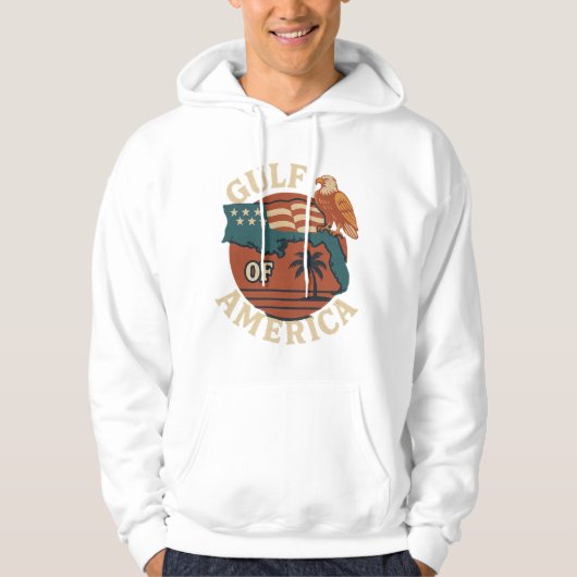 Golf van Amerika Hoodie (Voorkant)