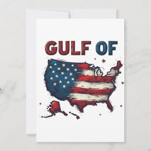 Golf van Amerika Kaart Trump Verenigde Staten Golf