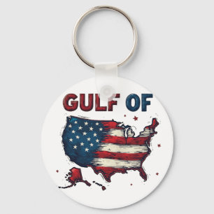 Golf van Amerika Kaart Trump Verenigde Staten Golf Sleutelhanger