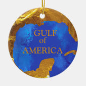 GOLF VAN AMERIKA KERAMISCH ORNAMENT (Voorkant)