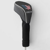 Golf van Amerika Leuk Trump Oostkust Mexico  Golfheadcover (Schuin)
