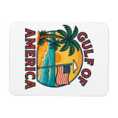 Golf van Amerika magneet (Horizontaal)