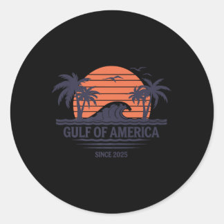 Golf van Amerika opgericht 2025 viert U Ronde Sticker