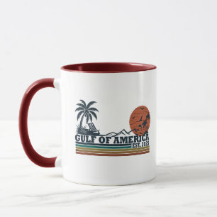 Golf van Amerika  patriottisch ontwerp Mok