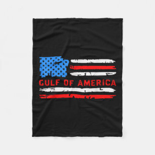 Golf van Amerika President Trump 2025 _5 Fleece Deken