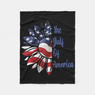 Golf van Amerika President Trump 2025 Raglan Ba Fleece Deken