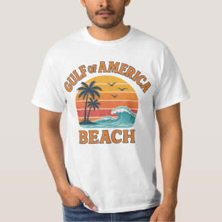 Golf van Amerika Retro Beach Vibes Design T-shirt
