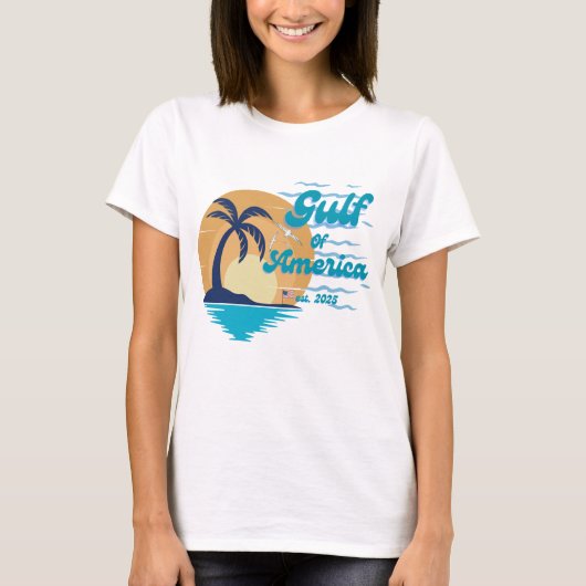 Golf van Amerika T-shirt (Voorkant)