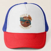 Golf van Amerika Trucker Pet (Voorkant)