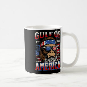 Golf van Amerika Trump Funny Bigfoot Mexico Pat Koffiemok