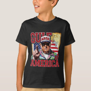 Golf van Amerika Trump groet van de Patrio T-shirt