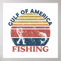 Golf van Amerika vissen hengel Amerikaanse patriot