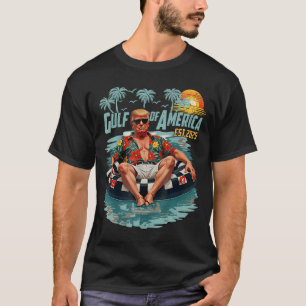 Golf van Amerika Vlag 2025 T shirt