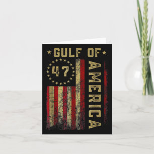 Golf van Amerika vlag van de VS Kaart