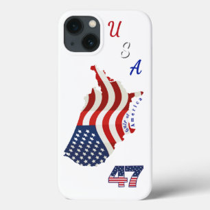 Golf van Amerika VS 47 Patriot iPhone 13 Hoesje