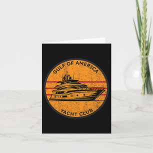 Golf van Amerika Yacht Club Trump Golf van de VS A Kaart