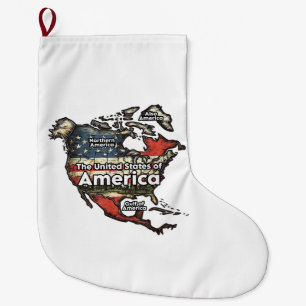 Golf van de Verenigde Staten van Amerika Grote Kerstsok