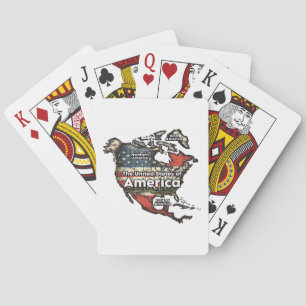 Golf van de Verenigde Staten van Amerika Pokerkaarten